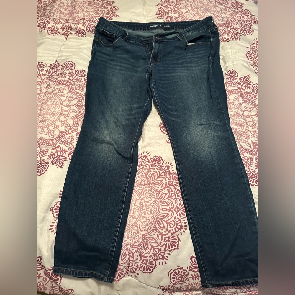 Old Navy Dark Blue Women's Skinny Jeans